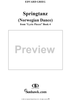 Lyric Pieces Book 4, op. 47, no. 6: Springtanz (Spring Dance)