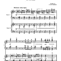 Havah Nagilah - For Two Pianos