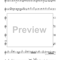 Overture and Bourrée from Il Pastor Fido - Violin 1