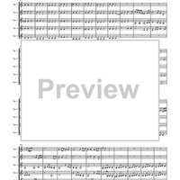 Canzon super Belgicam - Score