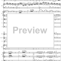 Flute & Harp Concerto in C Major, Movement 1 K297c (K299) - Full Score