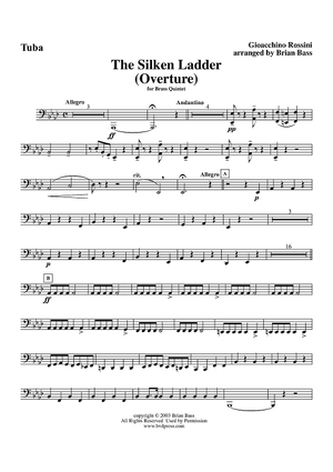 The Silken Ladder Overture - Tuba