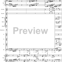 Mass No. 18 in C Minor, No. 11: Osanna - Full Score
