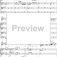 A chi serena io giro (Aria), No. 8 from "Il Sogno di Scipione" - Full Score