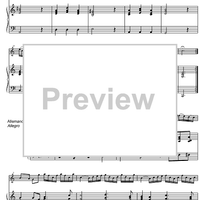 Sonata C Major RV754 - Score