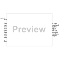 Cadenza Concerto No. 2 D Major  1st and  2nd movement - Preface