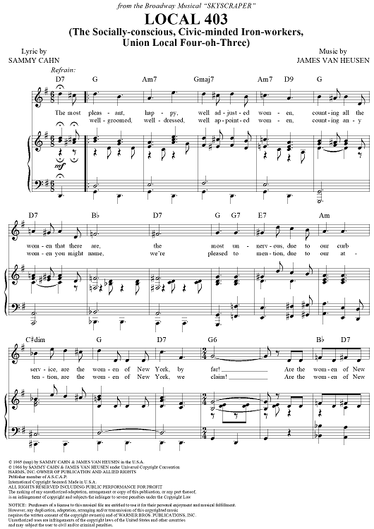 Local 403 (The Socially-conscious, Civic-minded Iron-workers, Union Local Four-oh-Three)