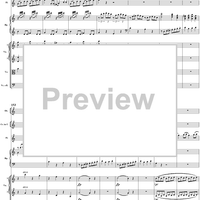 Flute & Harp Concerto in C Major, Movement 3 K297c (K299) - Full Score