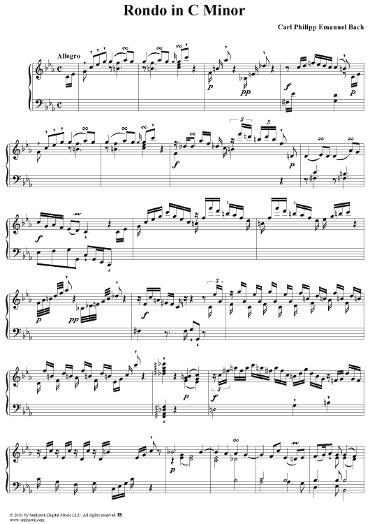 Rondo in C Minor (1785)
