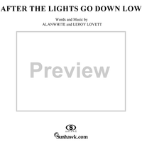 After the Lights Go Down Low