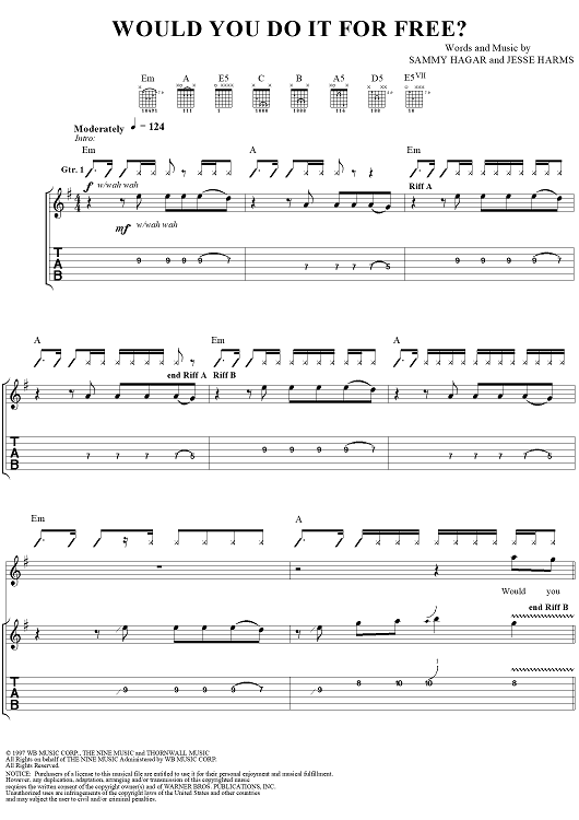 Would You Do It For Free?