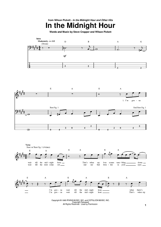 In The Midnight Hour