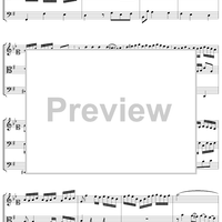 Sinfonia from Cantata no. 76 - Full Score