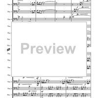 Remnants of a Fugue - Score