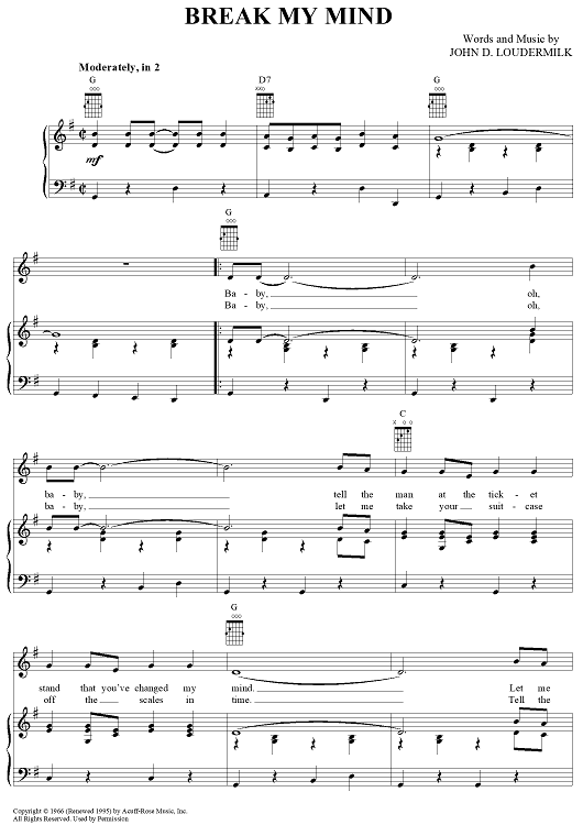 Break My Mind