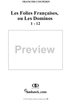 Harpsichord Pieces, Book 3, Suite 13, No. 4: Les folies françoises, ou Les dominos 1-12