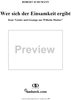 Lieder und Gesänge aus Wilhelm Meister, Op. 98a, No. 6 - Wer sich der Einsamkeit ergibt - No. 6 from "Lieder and Songs from Wilhelm Meister"  op. 98a