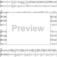 String Quartet No. 10 in E-flat Major, Op. posth. 125, No. 1 - Score