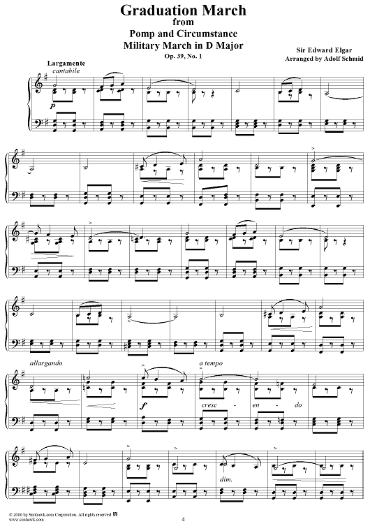 Graduation March (from