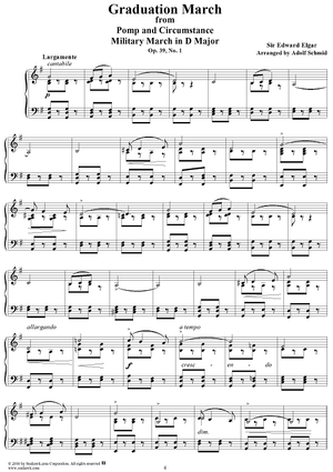 Graduation March (from "Pomp and Circumstance," Op. 39, No.1)