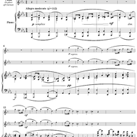 Clarinet Sonata, Op. 14, Movement 3 - Piano Score