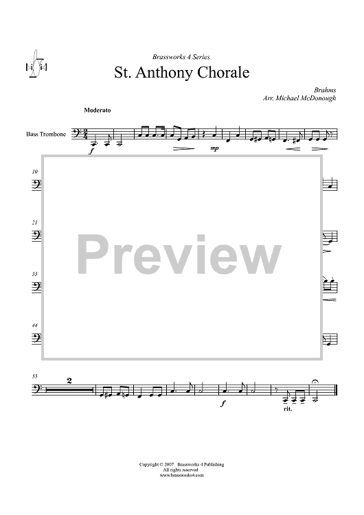 St. Anthony Chorale - Bass Trombone