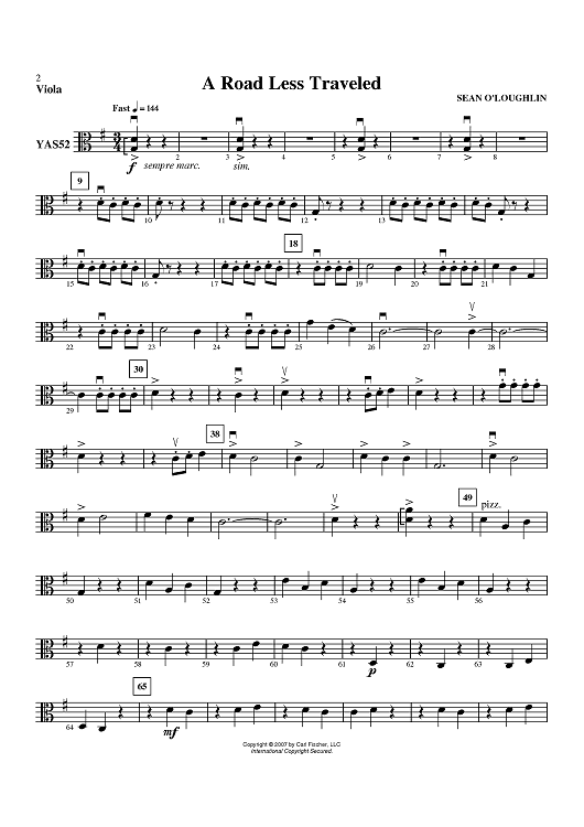 A Road Less Traveled - Viola