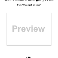 Era l' anima mia già presso - From "Madrigali à 5 voci" Book 5 (1605) - SV96