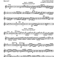 An Easter Collection from Messiah - Horn in F