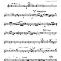 Simple Gifts - Clarinet 2 in B-flat