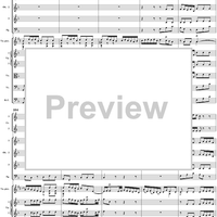 Brandenburg Concerto No. 1: Allegro - Score
