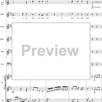 La Finta Giardiniera, Act 1, No. 1 "Introduction" - Full Score