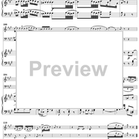 Piano Trio No. 4 in E Major K542 - Piano Score