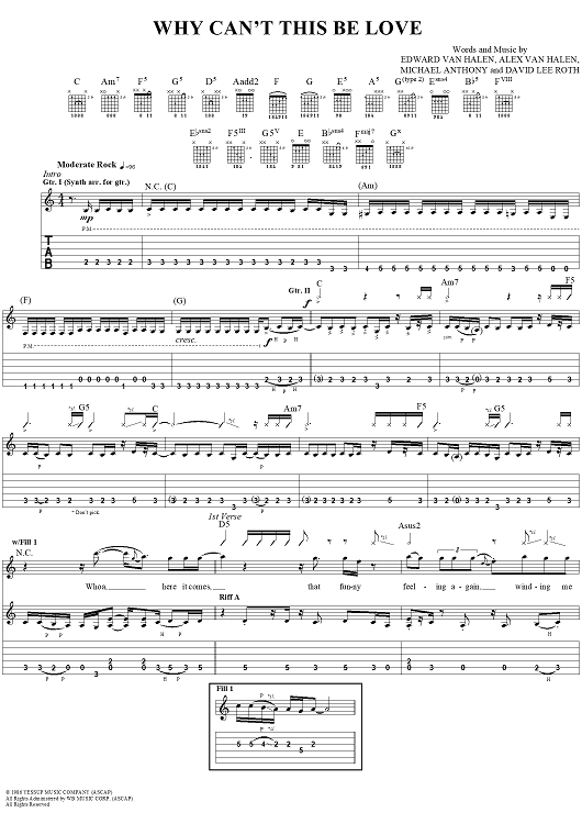 Why Can't This Be Love