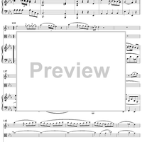 Clarinet Trio in E-flat Major - Piano Score