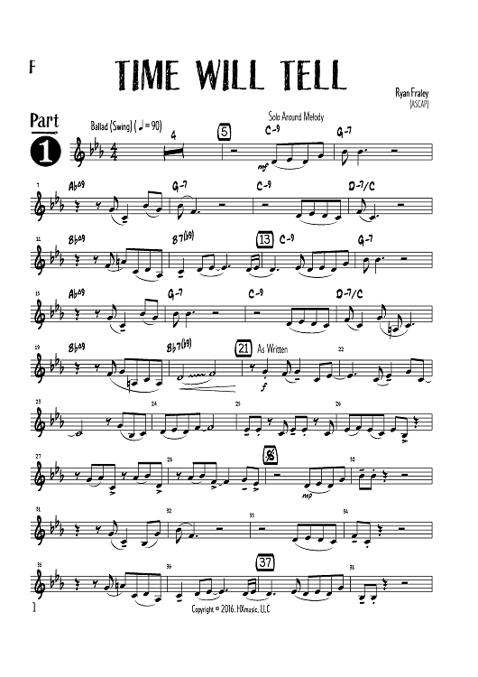 Time Will Tell - F Instruments Part 1