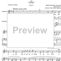 Zwei Venetianische Lieder No. 1 Op.25 No.17