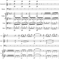 "Con certe persone", No. 13 from "La Finta Semplice", Act 2, K46a (K51) - Full Score