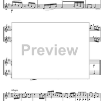 Sonata Op. 5 No. 2 - Score