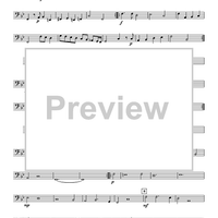 Fünffstimmigter blasender Music - Tuba