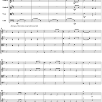 Air No. 3: The Meeting of the Waters - Score