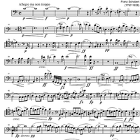 String Quintet C Major D956 - Cello 1