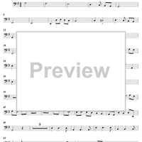 Ouverture, Chaconne - No. 1 from "L'Amour Médecin" - (LWV 29) - Continuo