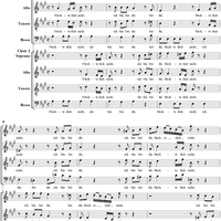 "Fürchte dich nicht, ich bin bei dir" (BWV228)