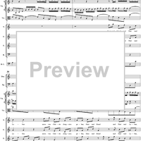 Choral from Cantata no. 147  ("Herz und Mund und That und Leben") - Full Score