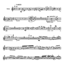 Elegia funebre Op.20 - Violin