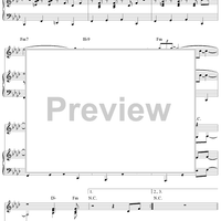 A Taste of Honey - Piano Score