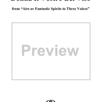 Donna il Vostro Bel Viso