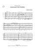 American Folk Medley - Score