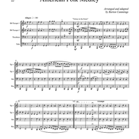American Folk Medley - Score